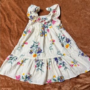 Girls' Floral Ruffle Sundress Refill Size 4 Summer Dress